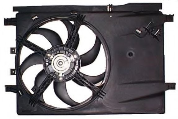 LE522 BERU Fan, radiator