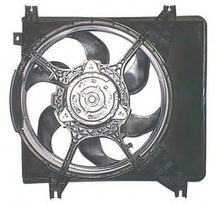 LE543 BERU Fan, radiator