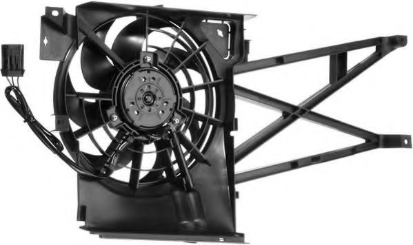 LE558 BERU Cooling System Fan, radiator