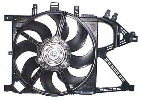 LE562 BERU Fan, radiator