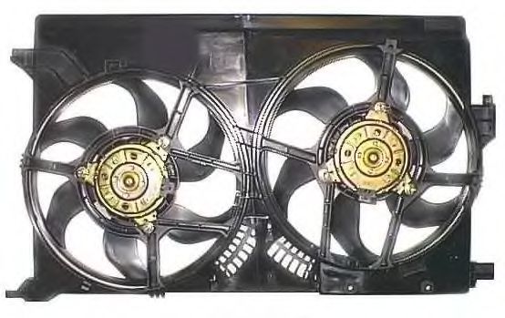 LE567 BERU Fan, radiator