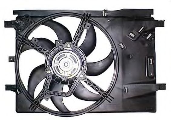 LE577 BERU Fan, radiator