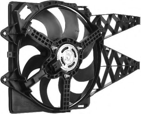LE594 BERU Fan, radiator