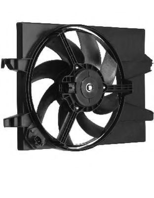 LE595 BERU Fan, radiator