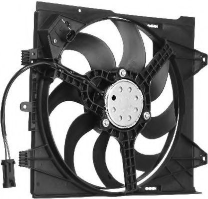 LE599 BERU Cooling System Fan, radiator