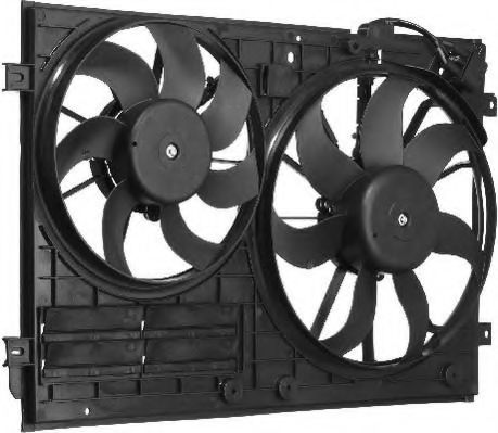 LE642 BERU Fan, radiator
