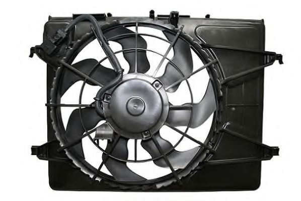 LE651 BERU Fan, radiator