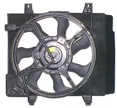 LE662 BERU Fan, radiator