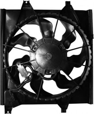 LE668 BERU Fan, radiator