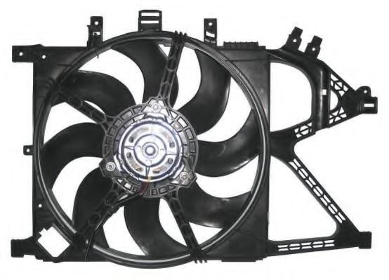 LE679 BERU Fan, radiator