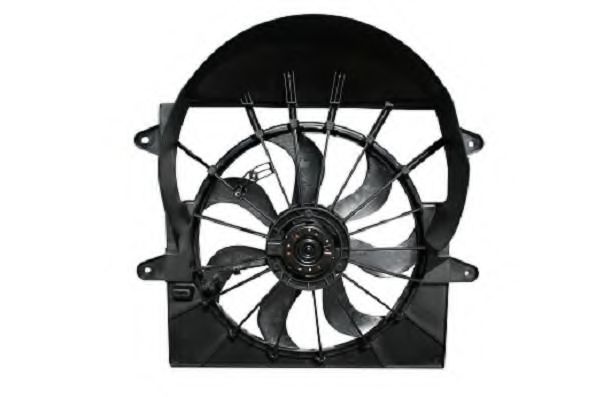 LE683 BERU Fan, radiator