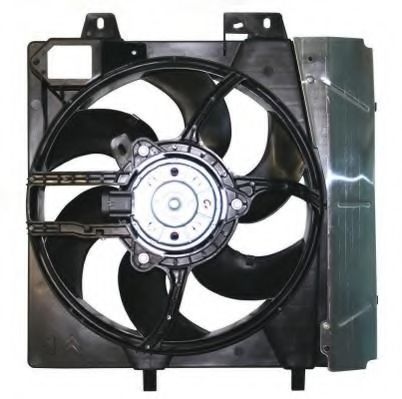 LE686 BERU Fan, radiator