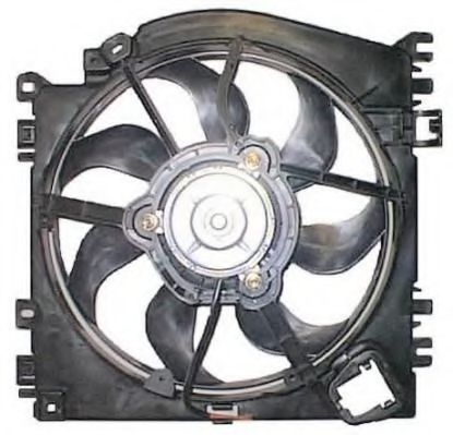 LE687 BERU Fan, radiator