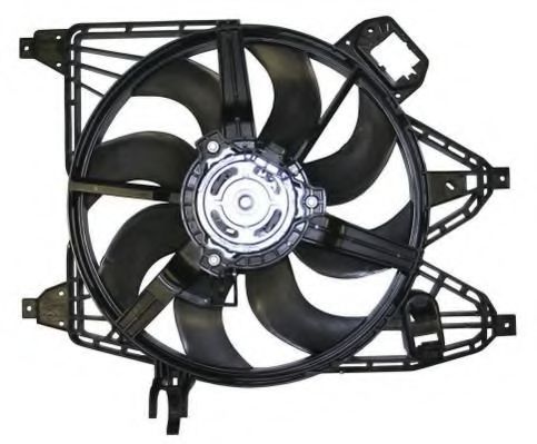 LE688 BERU Fan, radiator