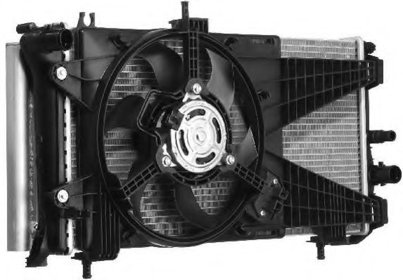 LEK004 BERU Cooling System Fan, radiator