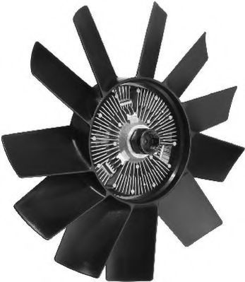 LKK025 BERU Fan, radiator