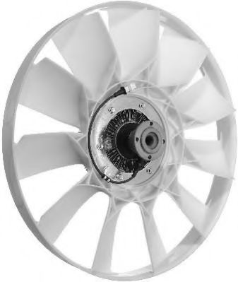 LKK037 BERU Fan, radiator