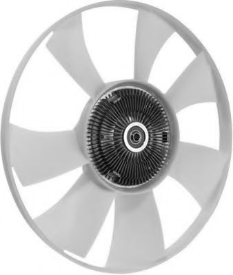 LKK038 BERU Fan, radiator
