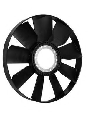 LR007 BERU Cooling System Fan Wheel, engine cooling