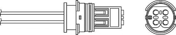 OZH021 BERU Mixture Formation Lambda Sensor