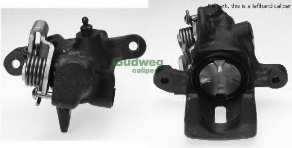 341435 BUDWEG+CALIPER Brake System Brake Caliper