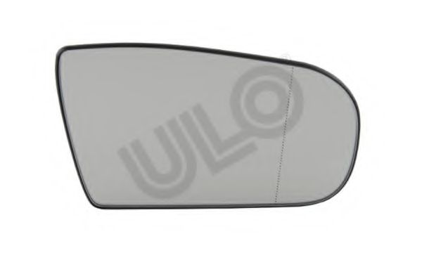 6975-02 ULO Body Mirror Glass, outside mirror