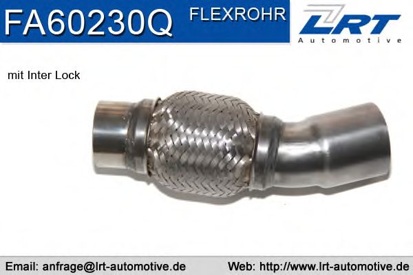 FA60230Q LRT Abgasanlage Reparaturrohr, Katalysator