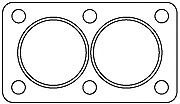 83 14 1620 HJS Exhaust System Gasket, exhaust pipe