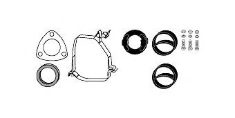 82 12 2123 HJS Exhaust System Mounting Kit, exhaust system