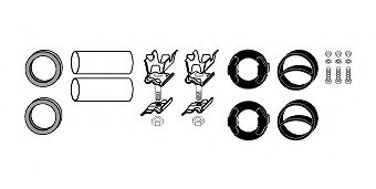 82 12 2152 HJS Mounting Kit, exhaust system