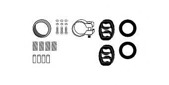 82 32 3047 HJS Mounting Kit, exhaust system