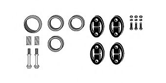 82 43 7824 HJS Mounting Kit, exhaust system