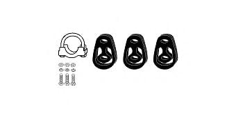 82 15 0321 HJS Mounting Kit, exhaust system