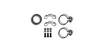 82 11 1008 HJS Mounting Kit, exhaust pipe