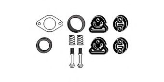 82 42 4273 HJS Mounting Kit, exhaust system