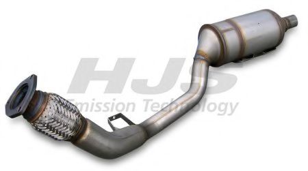 93 11 2002 HJS Exhaust System Retrofit Kit, catalyst/soot particulate filter (combi-system