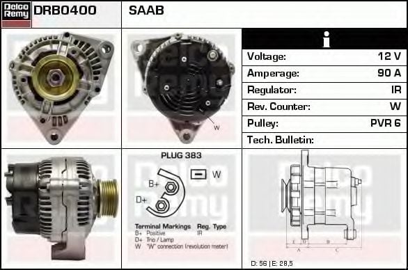 DELCO REMY DRB0400