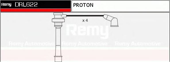 DRL622 DELCO+REMY Ignition Cable Kit