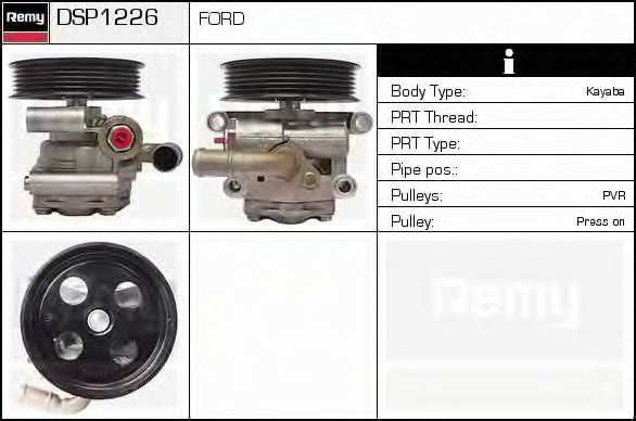 DSP1226 DELCO REMY Hydraulic Pump, steering system
