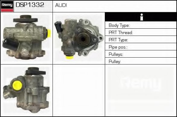 DSP1332 DELCO+REMY Hydraulic Pump, steering system