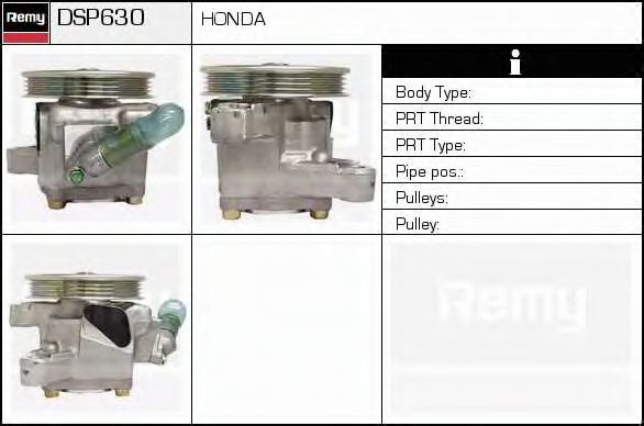 DSP630 DELCO+REMY Hydraulikpumpe, Lenkung