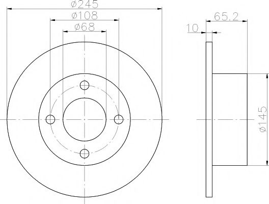 53921 PAGID Gasket, cylinder head cover