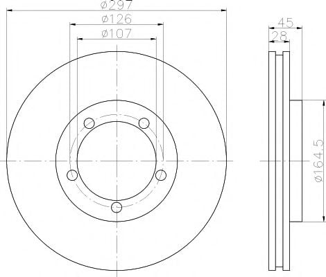 52619 PAGID Exhaust System Gasket, exhaust pipe