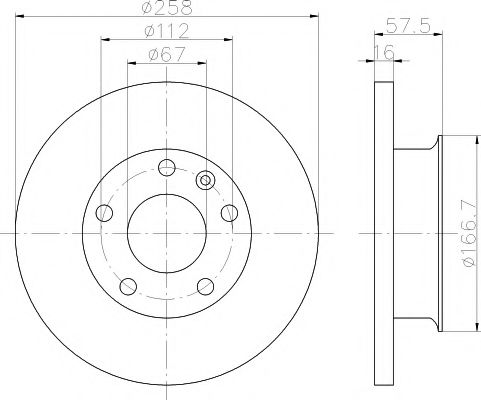 53918 PAGID Gasket, cylinder head cover
