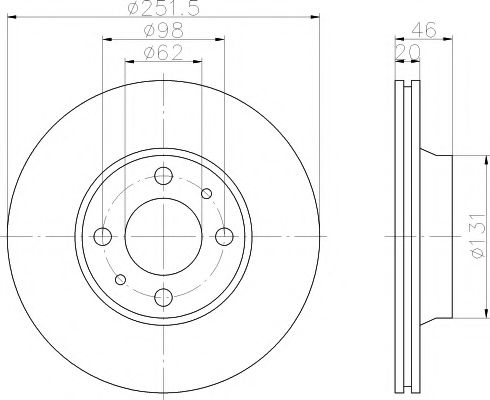 53101 PAGID Gasket, cylinder head cover