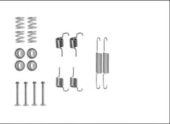 X0278 PAGID Accessory Kit, parking brake shoes