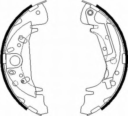 H1706 PAGID Brake System Brake Hose