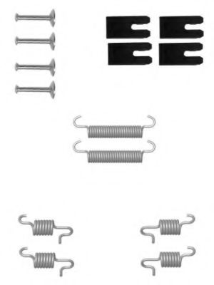 X0177 PAGID Accessory Kit, parking brake shoes