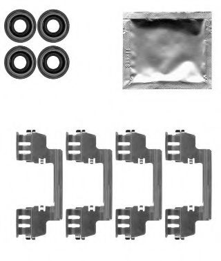 K0371 PAGID Accessory Kit, disc brake pads