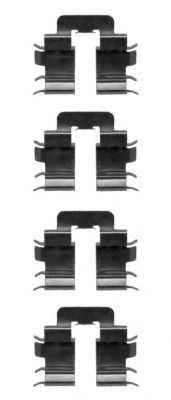 K0474 PAGID Тормозная система Комплектующие, колодки дискового тормоза